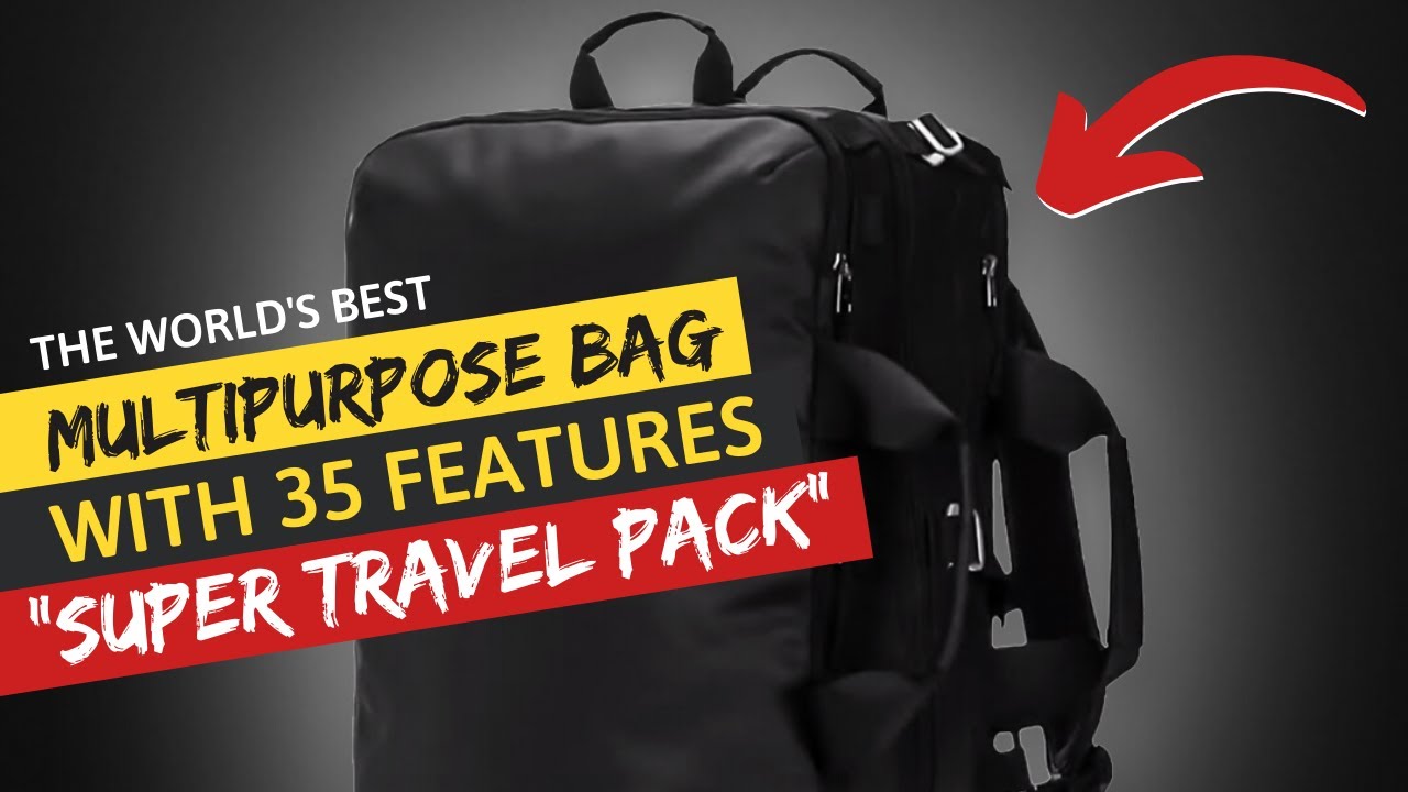 Trexad Mundo - The Travel Pack with 35 Features - YouTube