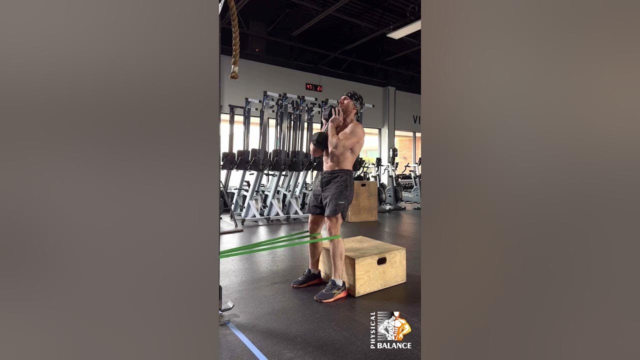 Dumbbell Goblet Spanish Box Squat YouTube