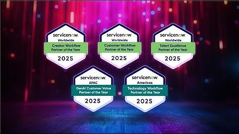 Cognizant and Thirdera named ServiceNow 2025 ServiceNow Partner of the Year