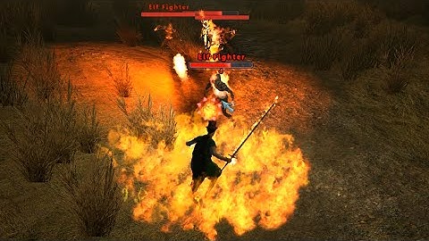 Shroud of the Avatar - Unleashing FIRE on some mofos before resetting skills (release 20)