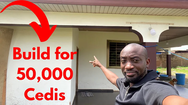 How to build a house for 50,000 cedis in Ghana 🇬🇭 - Budget affordable housing