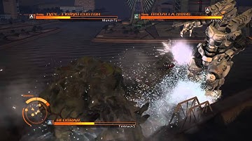 GODZILLA PS4 versus mode : Hedorah vs. Godzilla 2014 vs. Kiryu "Hedorah says BRING IT"