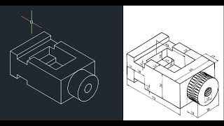 Autocad Isometric Drawing 21