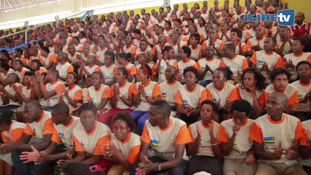 Perezida Kagame yashoje itorero  ry'urubyiruko 