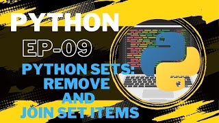 Python Course in Hindi | EP09 | Python Sets | Join sets | Access, Update Sets