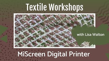 MISCREEN Digital Screen Maker UNBOXING & FIRST TIME SCREEN PRINTING with Lisa Walton