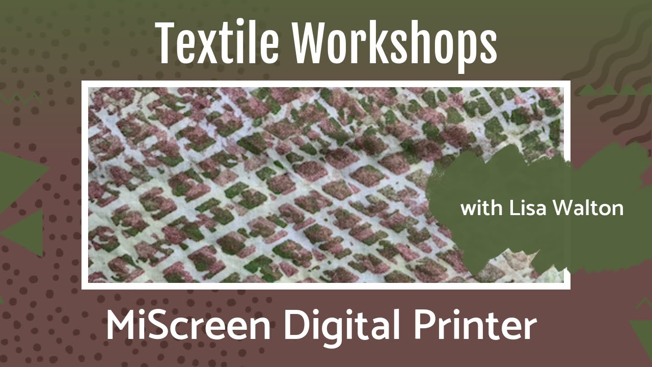 MISCREEN Digital Screen Maker UNBOXING & FIRST TIME SCREEN PRINTING with Lisa Walton