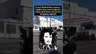 Black Dahlia Tour of Los Angeles #thingstodola