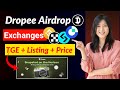 Dropee Airdrop New Update Today | Dropee Airdrop Listing Date | Dropee Token Price | Dropee TGE