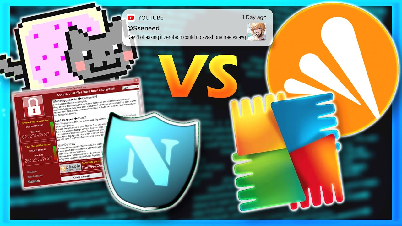 Avast One Free VS AVG Free Antivirus VS Malware Antiviruses Test Avast one free vs avg free antivirus vs malware antiviruses test