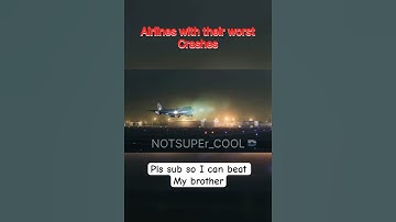 Airlines with their worst crashes #aviation #sad #planecrash #avgeek #KLM #airbus #famousshorts