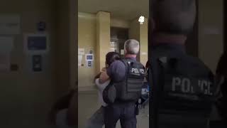 #protest #school #students #police #beating