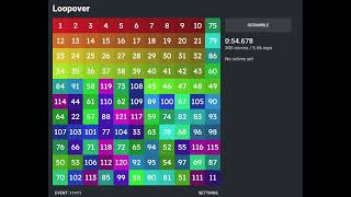 11x11 Loopover #slidingpuzzle in 2:20.940
