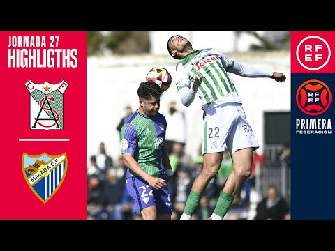Resumen #PrimeraFederación | Atlético Sanluqueño CF 0-0 Málaga CF | Jornada 27, Grupo 2