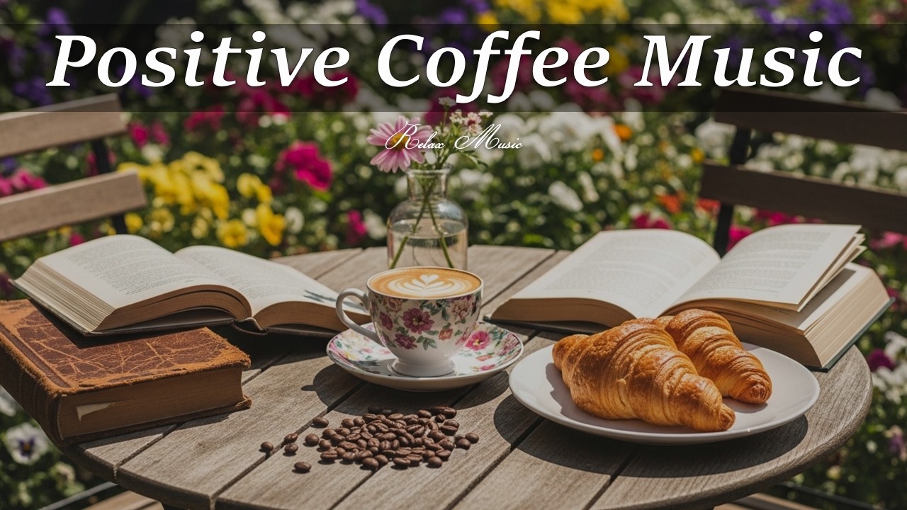 Positive Relaxing Jazz ☕ Uplifting Jazz Cafe & Bossa Nova Music for Great Mood