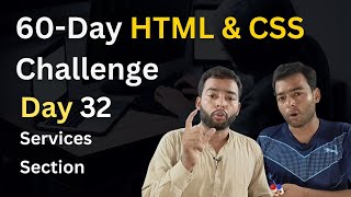 Build a Responsive Services Section | HTML & CSS (Day 32 of 60-Day Challenge)