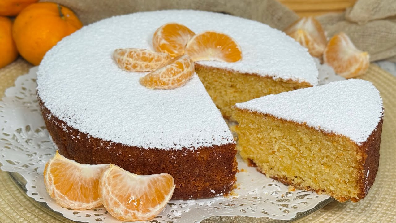 Torta soffice ai Mandarini 
