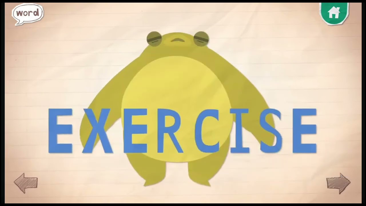 Endless Alphabet: Exercise