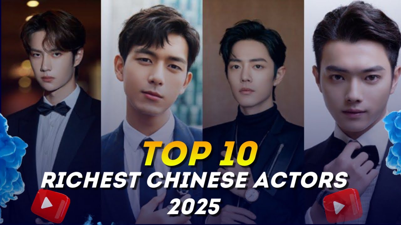 The 10 Richest Chinese Actors in the Year 2025