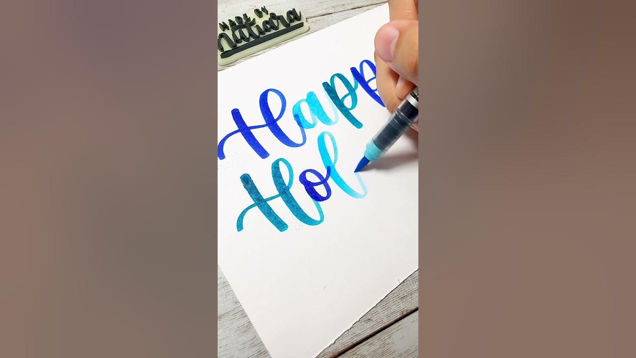 3 Brush Lettering Pens You Will Ever Need - Happy Hands Project