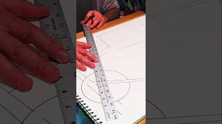 Geometric Abstract Foundation / Perfecting the Grid #art #shorts #drawing