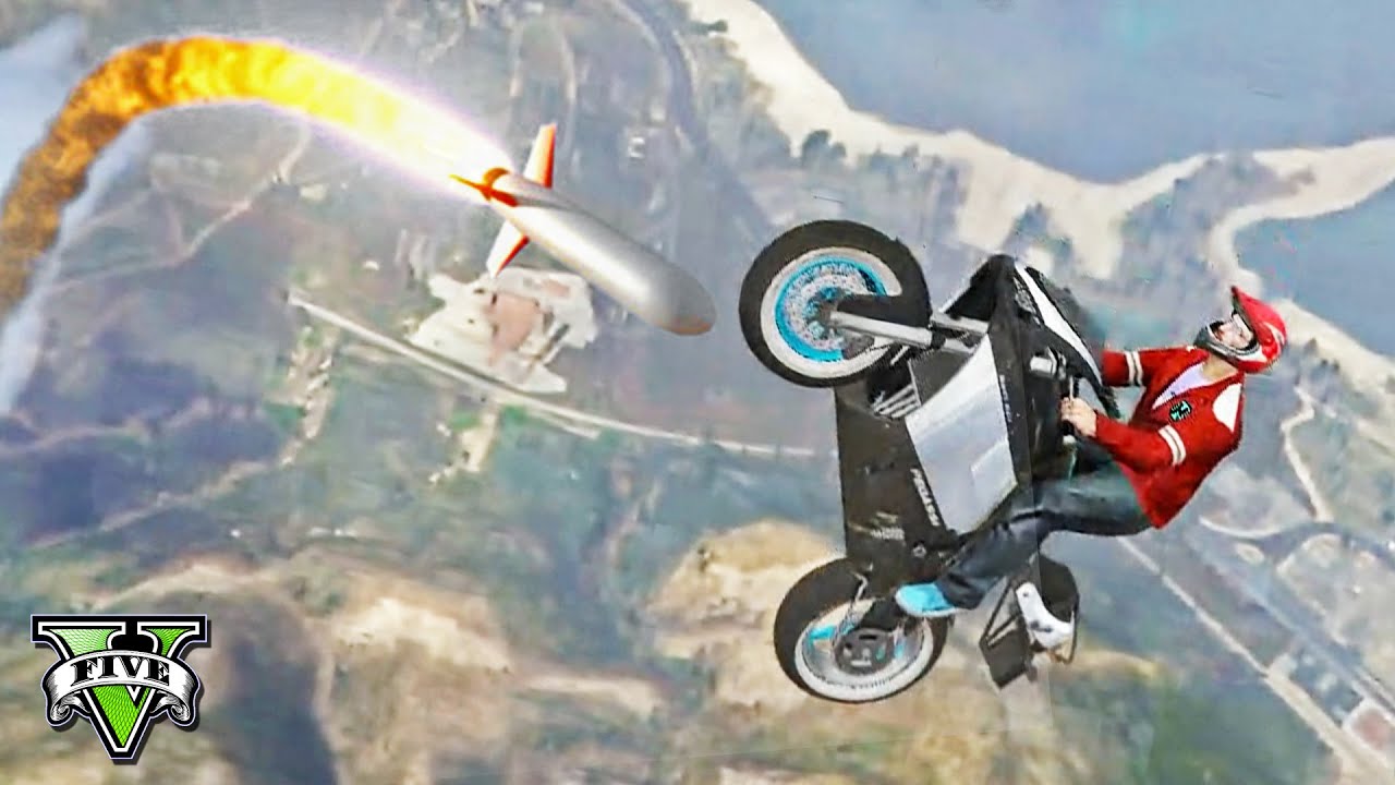 GTA 5 Online ROCKET JOUST | Everything & Everyone Explodes | Epic ...