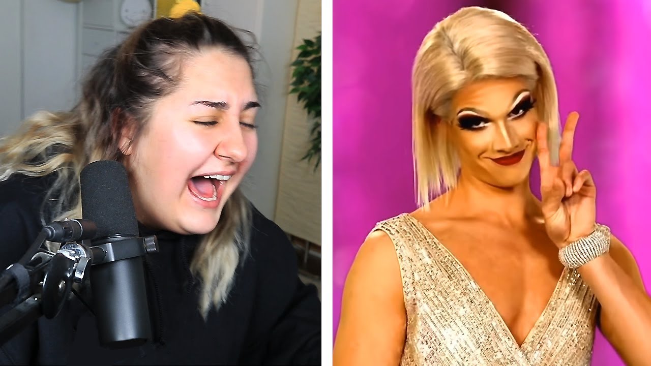 Sandra reagiert auf Luca als DRAG QUEEN