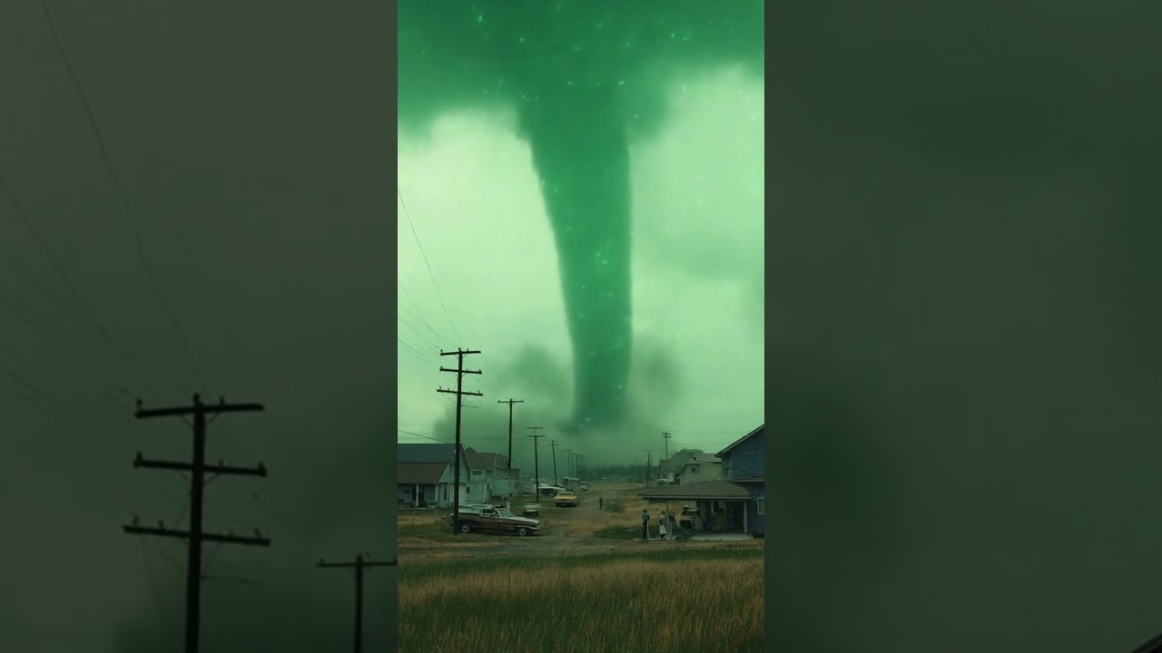 Terrifying Tornado Destroys City | Hyper Realistic AI Disaster Simulation 