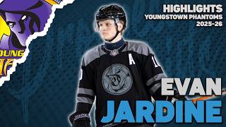 Evan Jardine | 2025-26 Highlights | Youngstown Phantoms