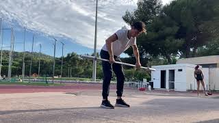 Drop And Catch - Bent Over Row