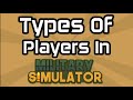 Types of players in military simulator roblox part 1