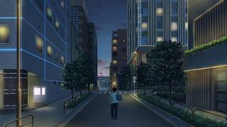 evening walks in the city. 🗼 midnight lofi mix screenshot 4