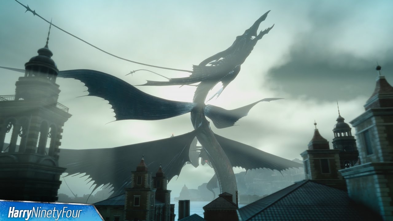Final Fantasy Xv Ffxv Leviathan Boss Fight Walkthrough Youtube