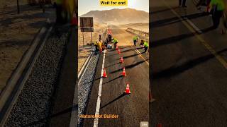Extreme Road Restoration 🚜.  #road #street #streetstyle #roadrepair #repairs #repairing