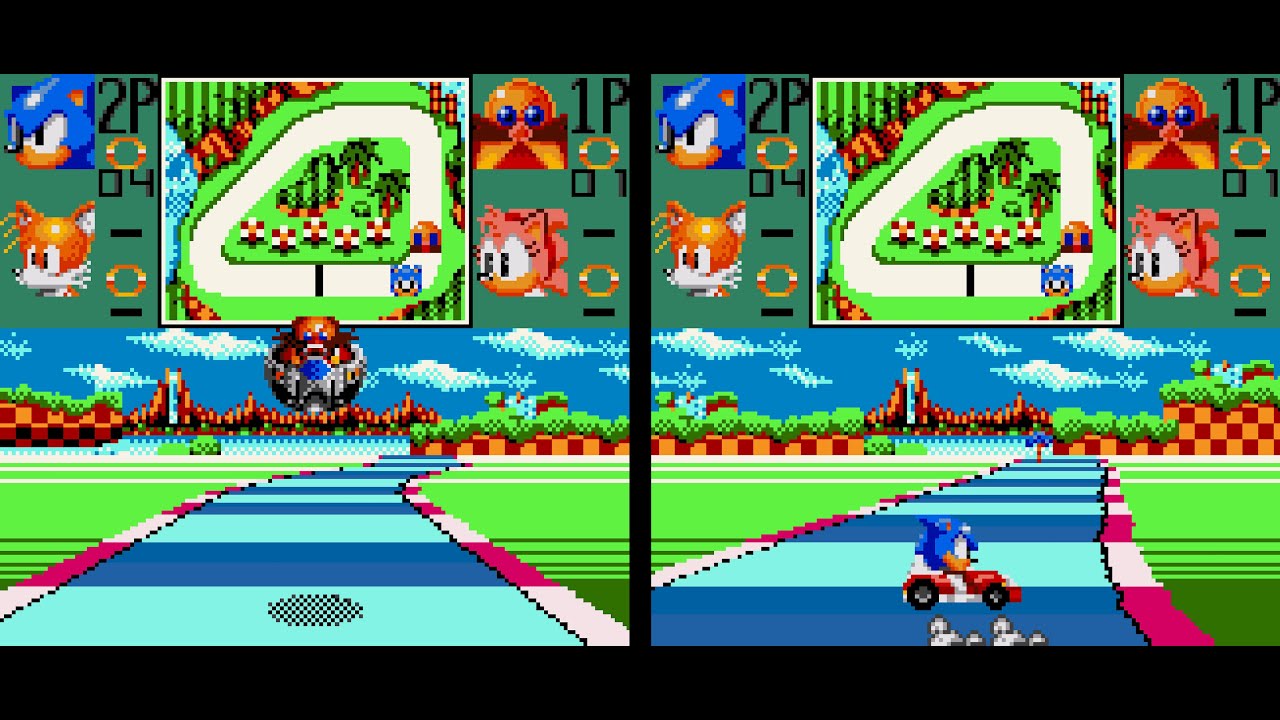 Maratona Sonic: Sonic Drift 2 (Game Gear / Master System)