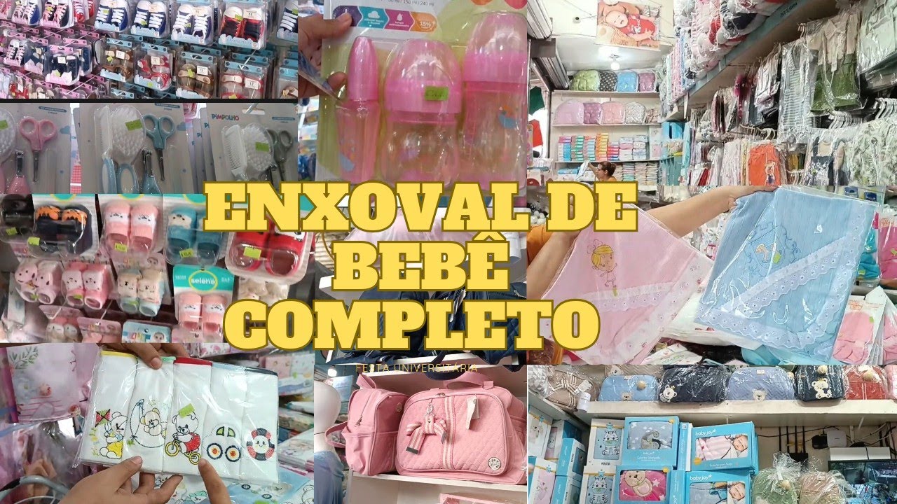 ENXOVAL DE BEBÊ COMPLETO NA FEIRA DA SULANCA EM CARUARU MELHOR LUGAR PARA COMPRAR