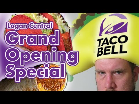 Taco Bell - Logan Central GRAND OPENING Feat. LAVA BURST TACOS and BEEFY CHEESY BURRITO Reviews