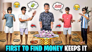 First To Find 🔍 The Money 💰 Keeps It | 20000₹ Challenge 🤑 With Tsg Members In Bootcamp