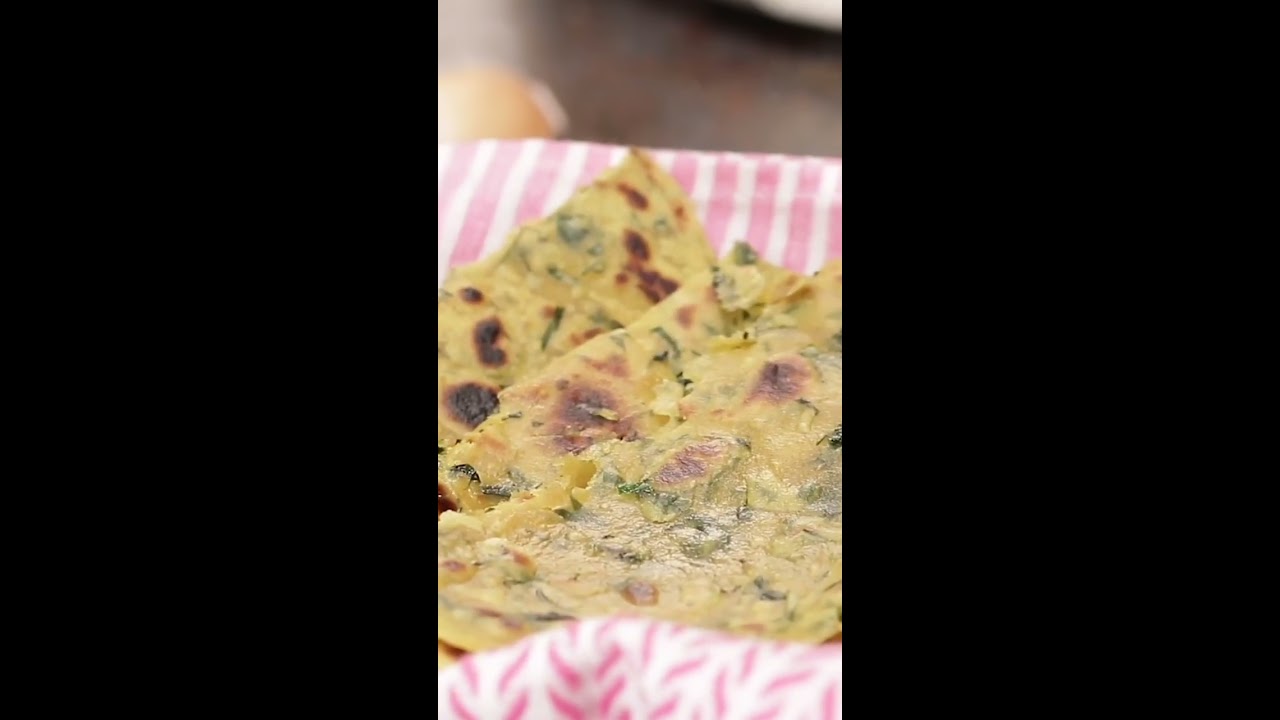 Moringa Thepla   #Shorts   Sanjeev Kapoor Khazana