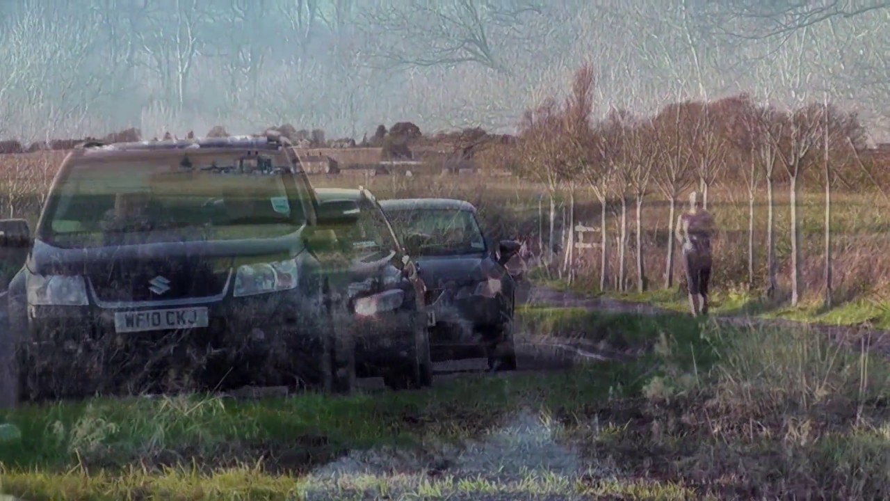 A Winter Walk by River Frome, Dorchester, UK
