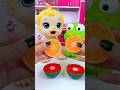 ASMR Unboxing Pororo &amp; Pinkfong Orange Watermelon Toy 🍊🍉 | Satisfying ASMR Kitchen Unboxing