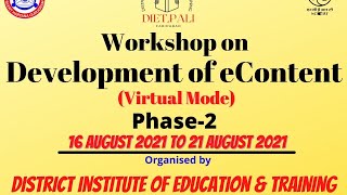 Day 6 e CONTENT DEVELOPMENT WORKSHOP PHASE -2