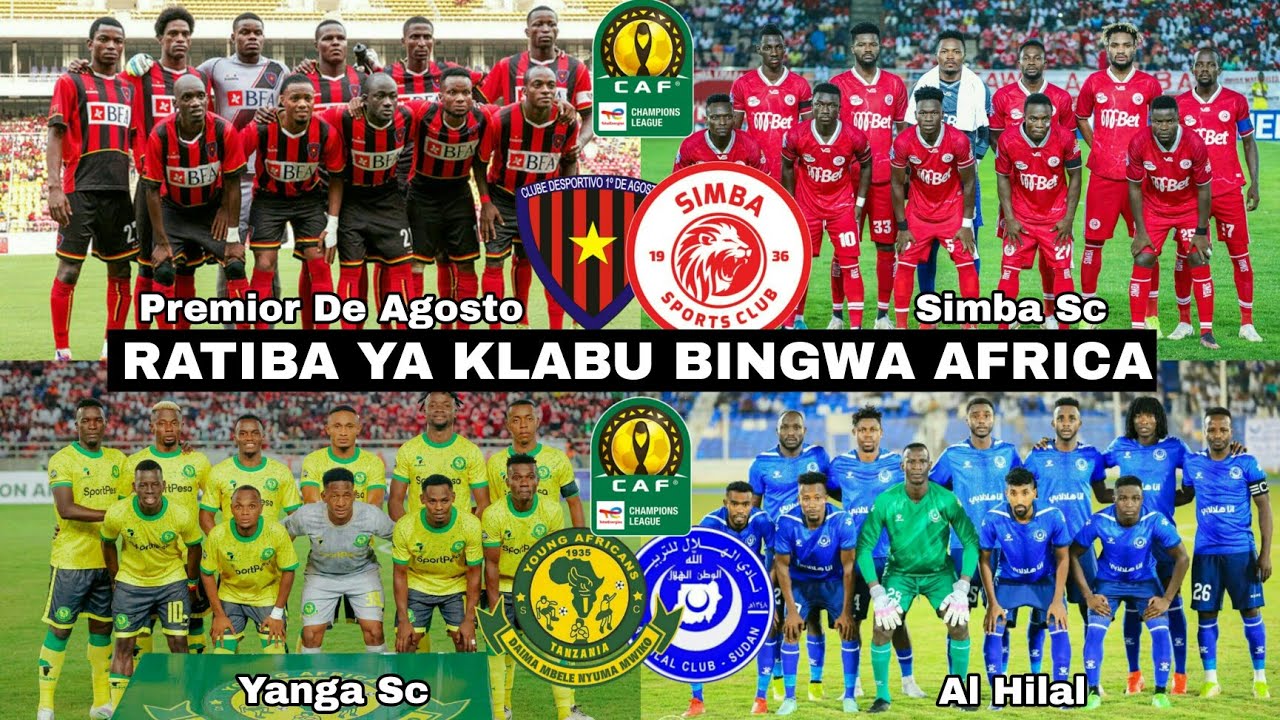 Baada Ya Simba Na Yanga Kushinda Mechi Za Awali CAF Rasmi Kukutana Na ...