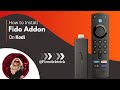 How to Install Fido Addon on Kodi?
