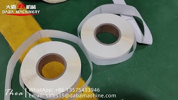 DABA 370mm Full Servo Motor Control  High Speed Rotary Die Cutting Machine With Dual Rewinding