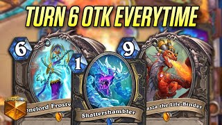 Turn 6 OTK Every...Time - This Deck 100% Will Be Nerfed | Savjz Hearthstone