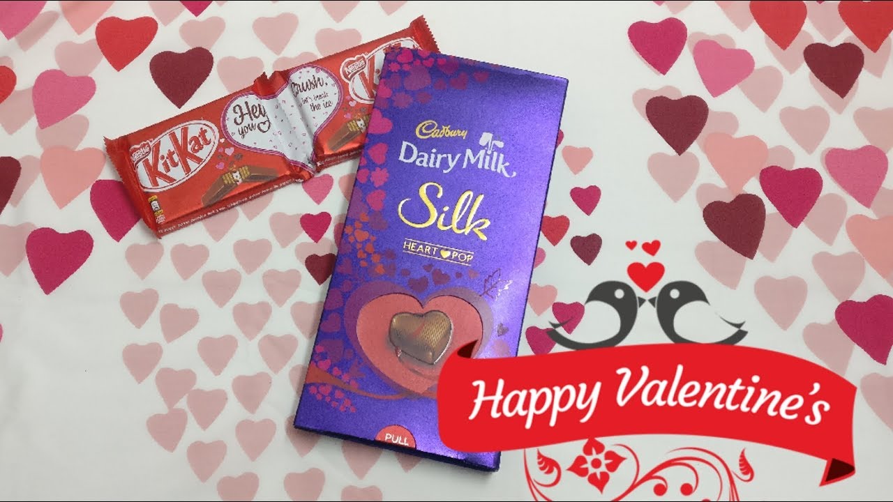 Cadbury Dairy Milk Silk HEART POP unboxing Perfect Valentines Day Gift YouTube