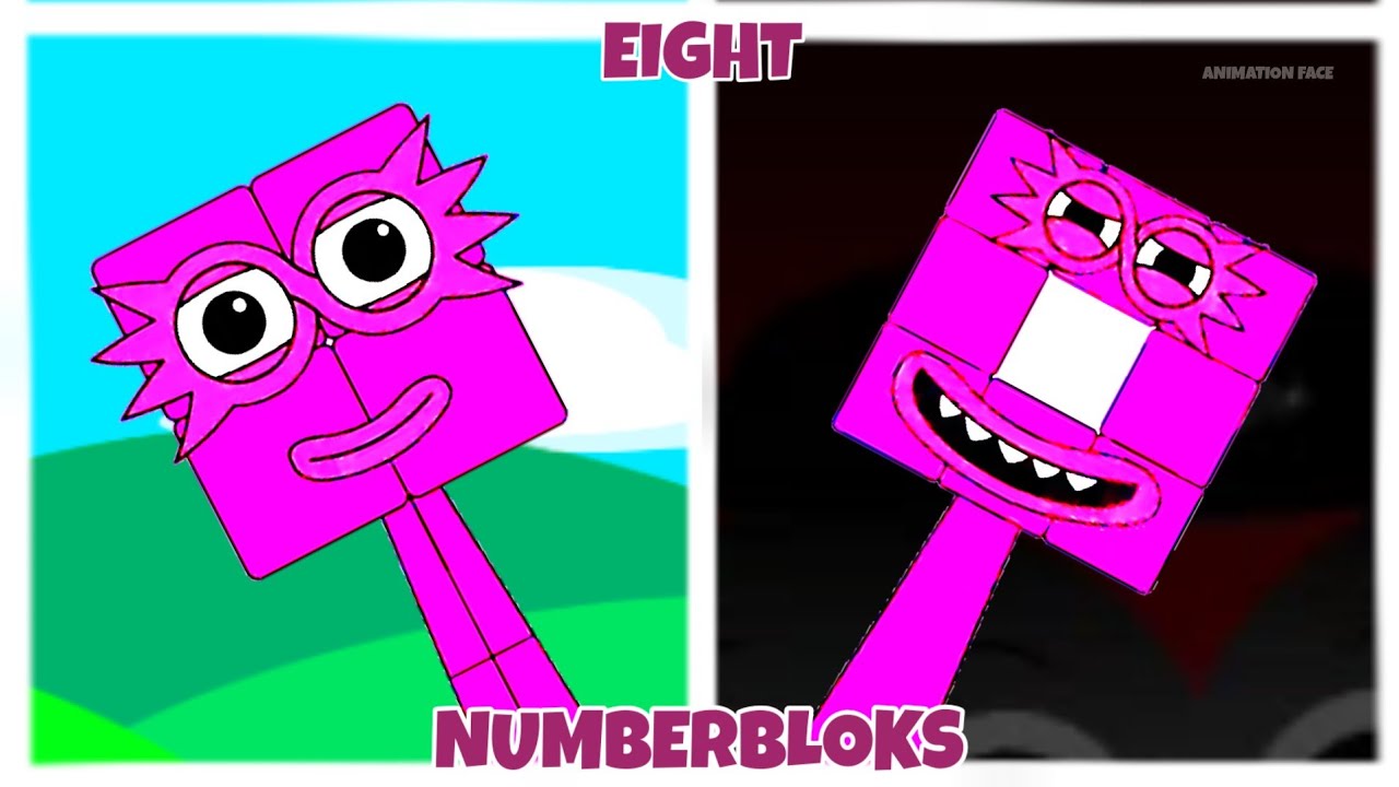 MY SPURNKI OC : EIGHT ( NUMBERBLOKS )