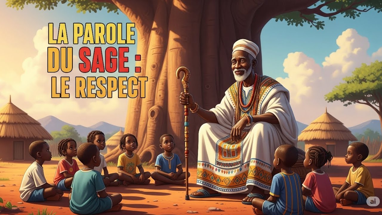 Le Respect – Une Leçon de Vie du Sage Africain sous le Baobab.🥰