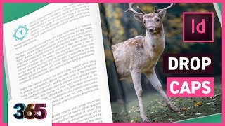 🔠 Drop Caps | InDesign CC Tutorial #106/365